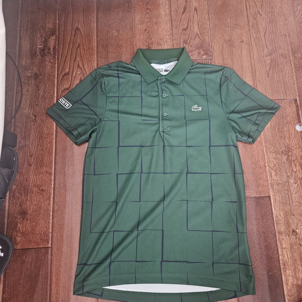 Lacoste Green Tennis Polo Shirt